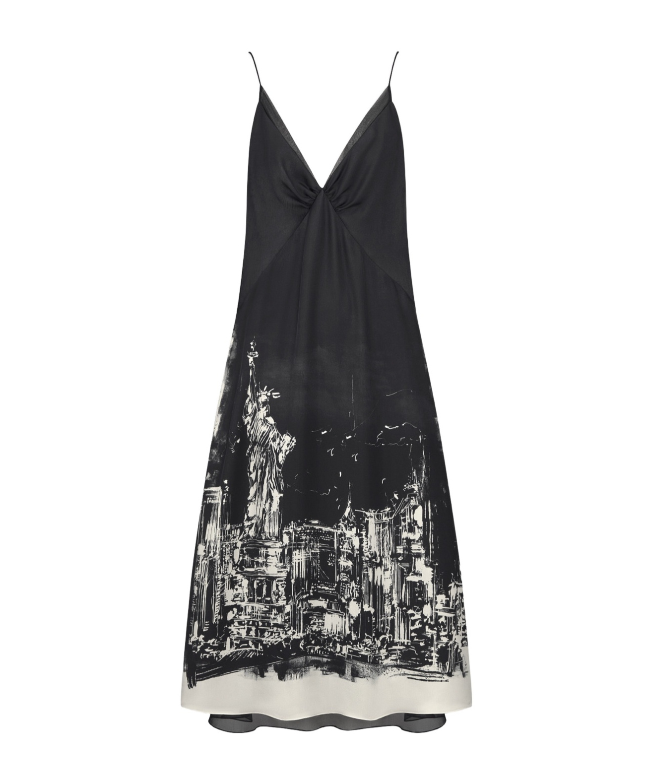 Dior Sling Dress In Black