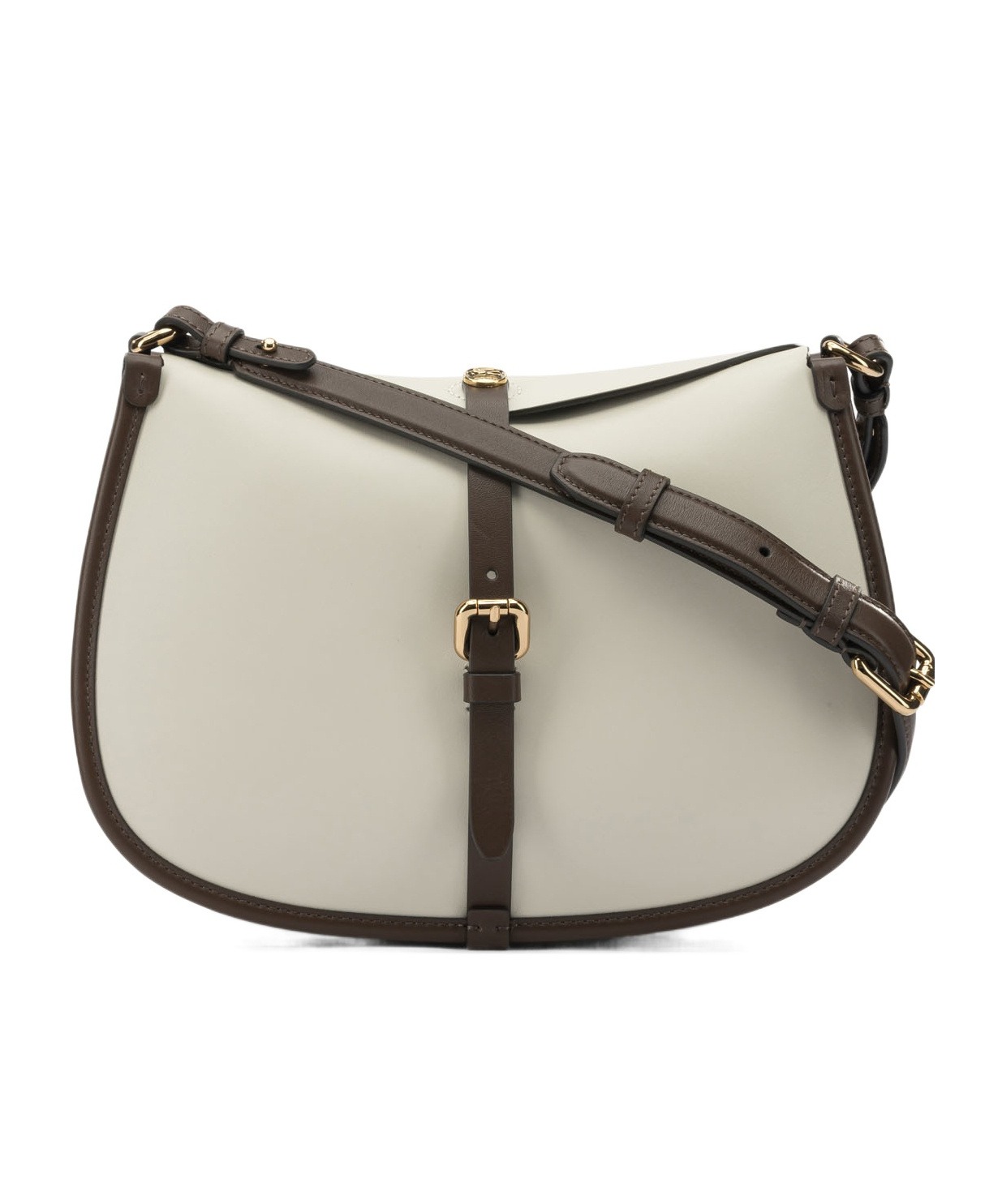 Etro Pony Buckled Crossbody Bag In White
