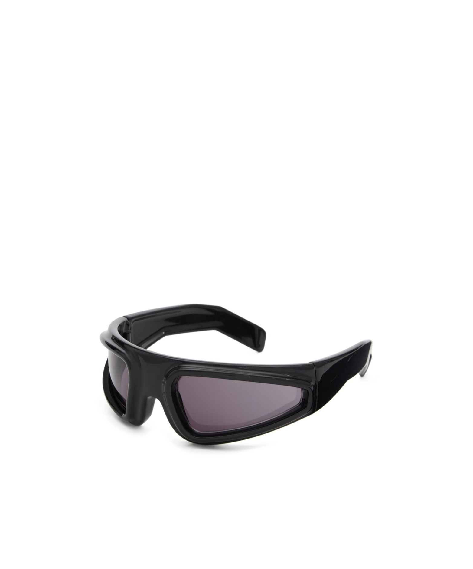 Rick Owens Biker-frame Sunglasses In Black