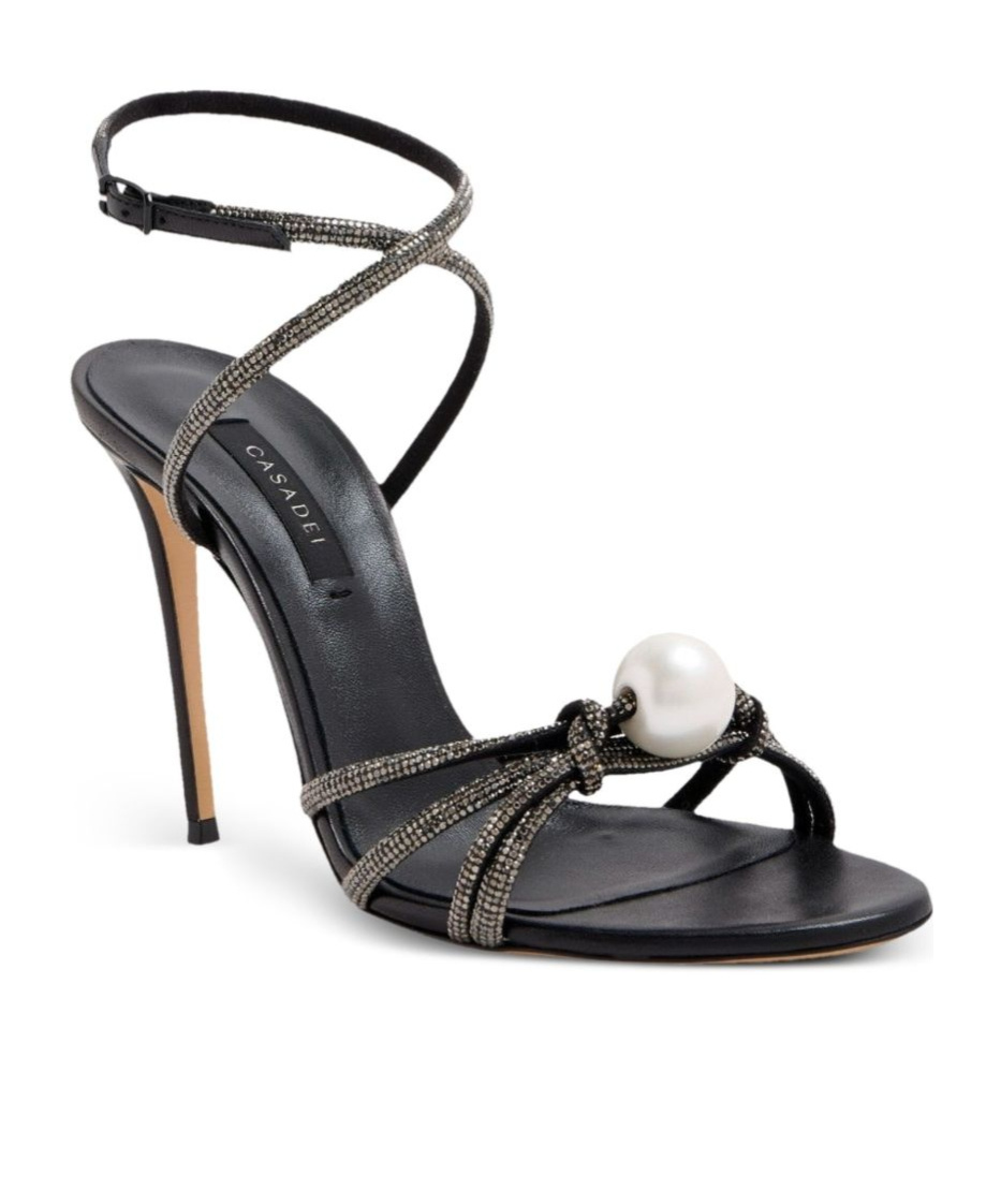 Casadei 111mm Sandalo Labuan Sandals In Animal Print