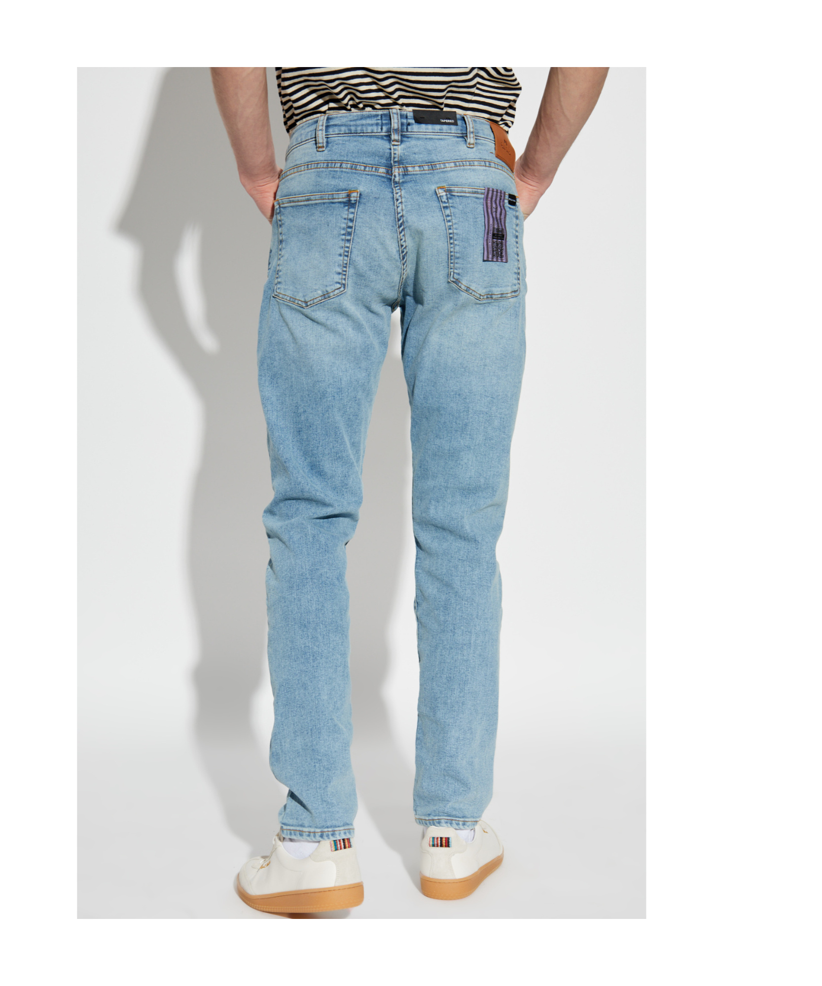 Ps By Paul Smith Ps Paul Smith Mens Tapered Fit Jeans Man Jeans Blue Size 29 Organic Cotton In Blue