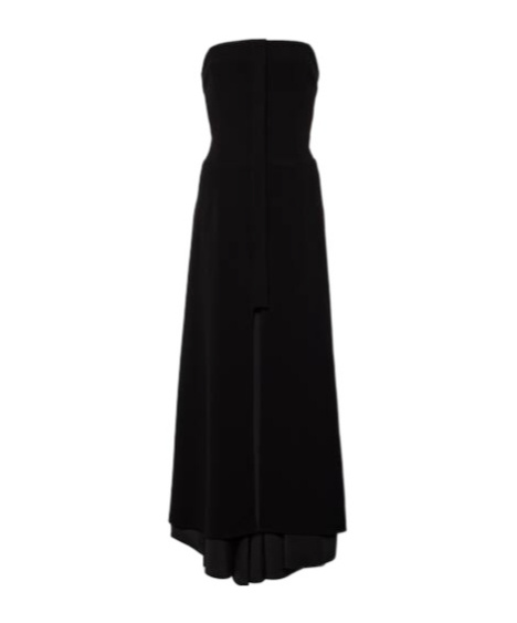 Proenza Schouler Danielle Strapless Maxi Dress In Black