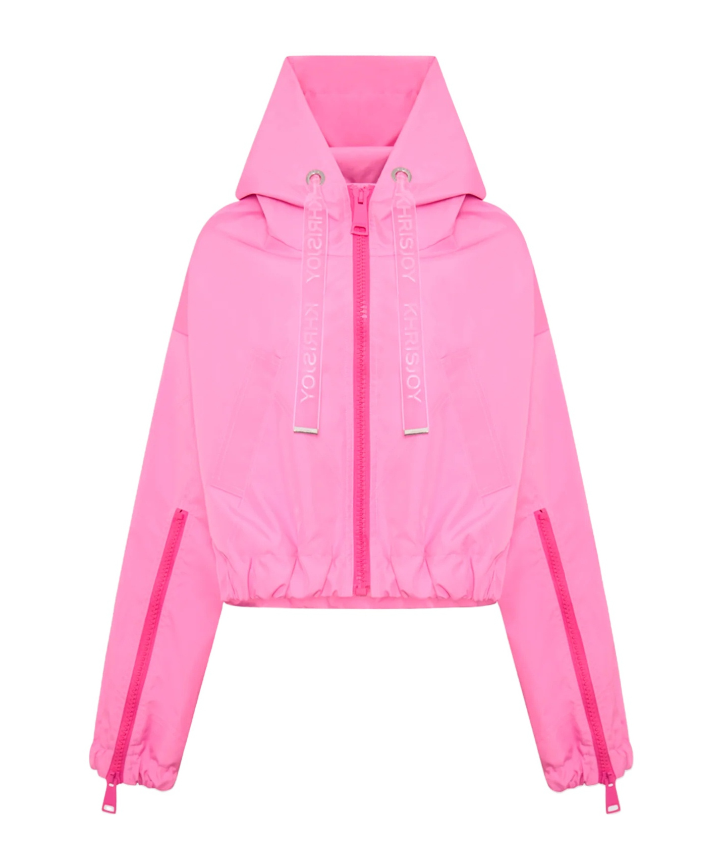 Khrisjoy Hooded Jacket In Pink