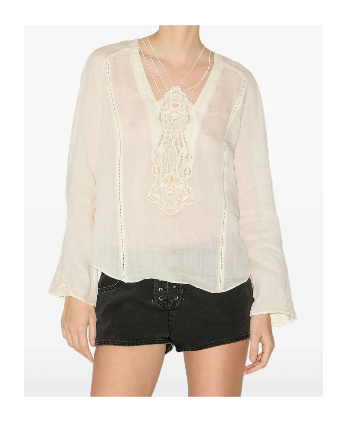 Shop Isabel Marant Luna Blouse