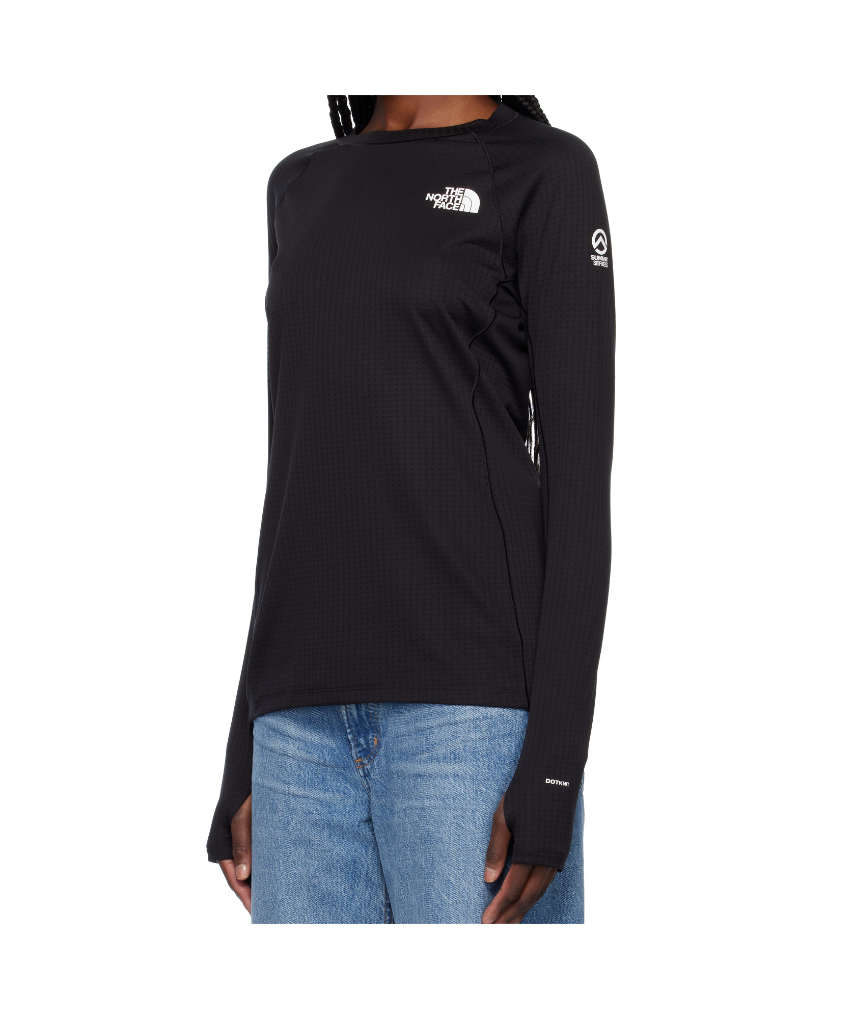 The North Face Women's Summit Pro 120 Long-sleeve Baselayer In Black