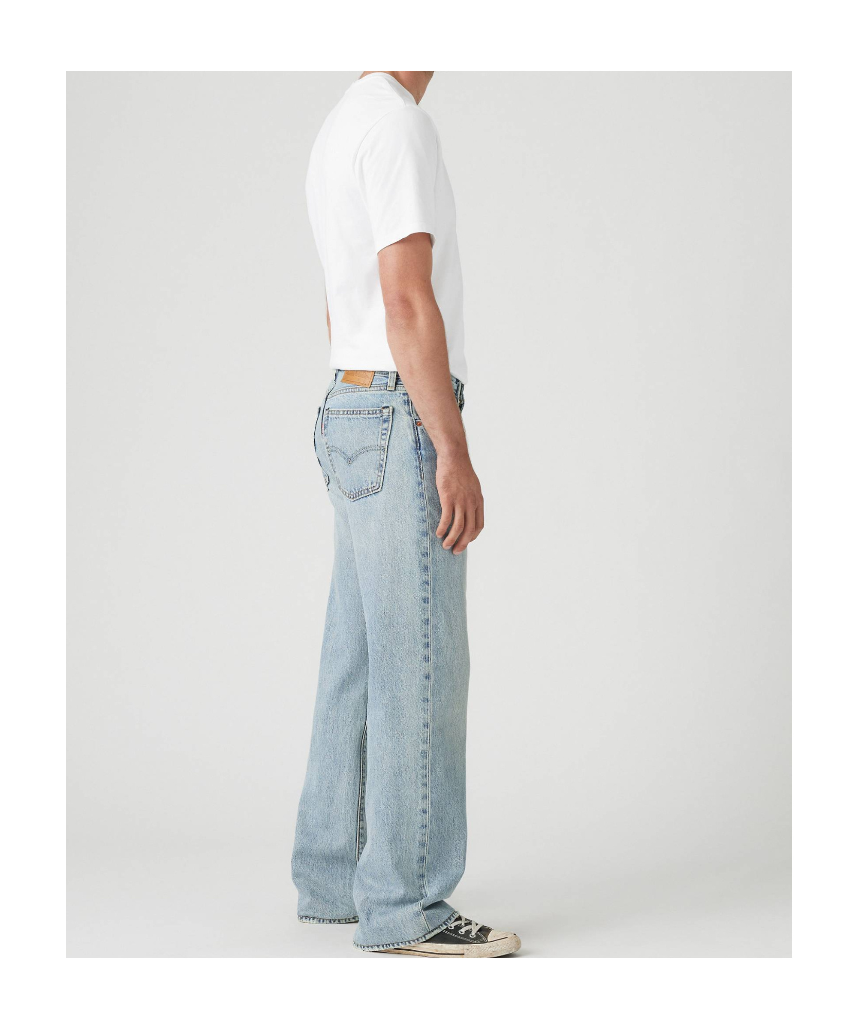 Levi's Loose Flared Jeans In Gray