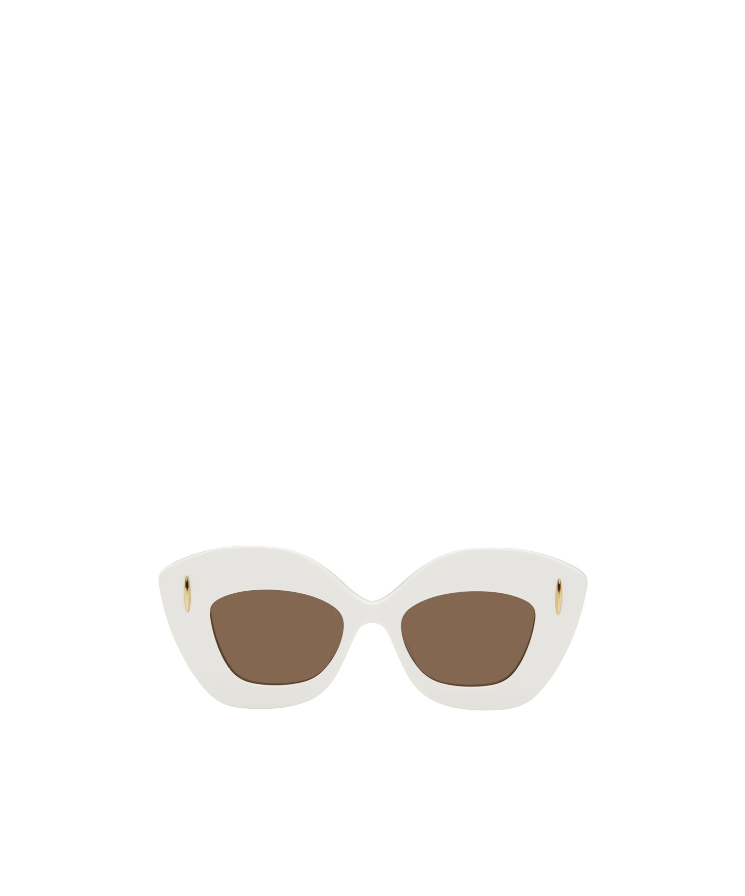 Loewe Vintage Cat-eye Sunglasses In White