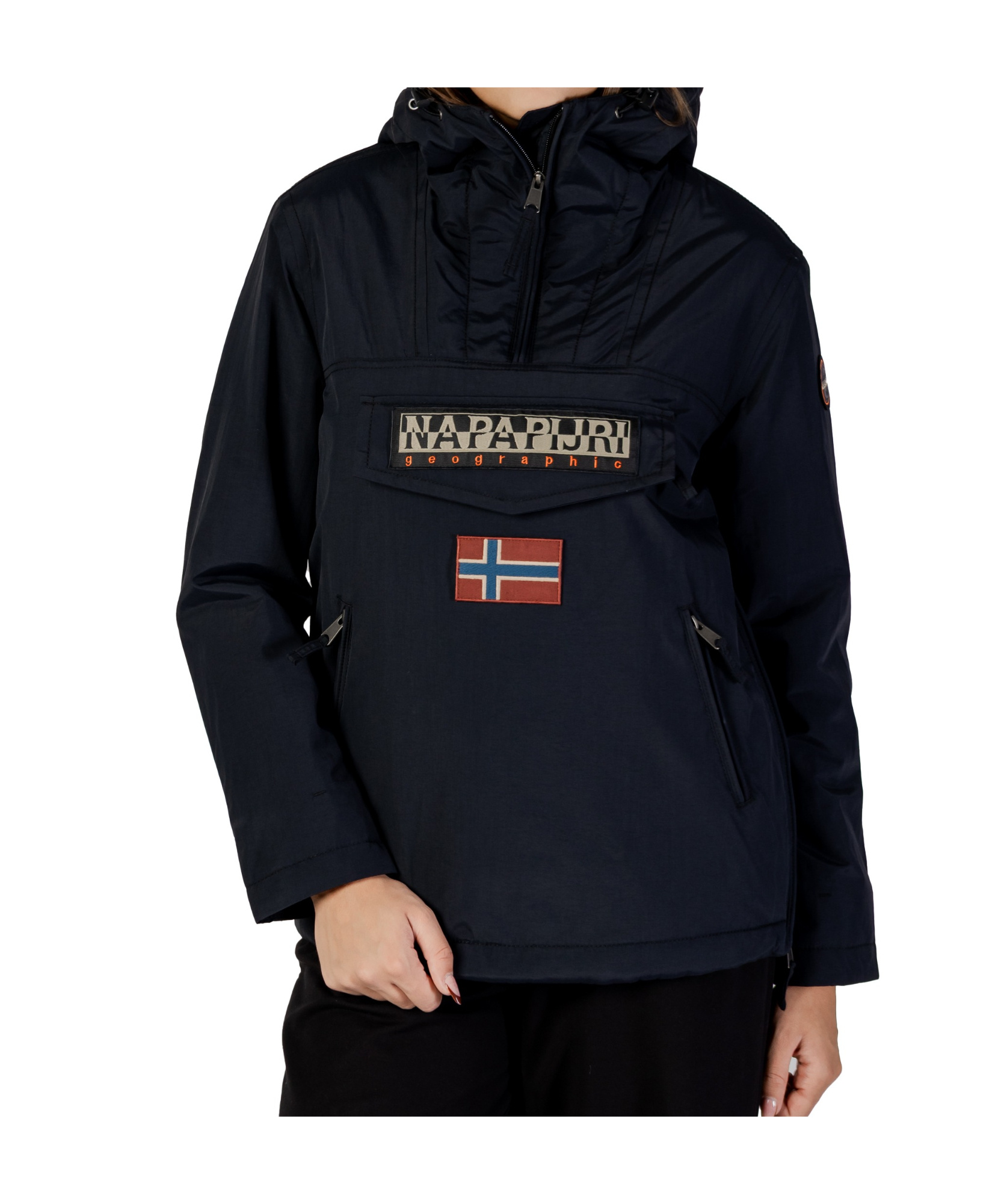 Napapijri Long Sleeve Jacket In Blue