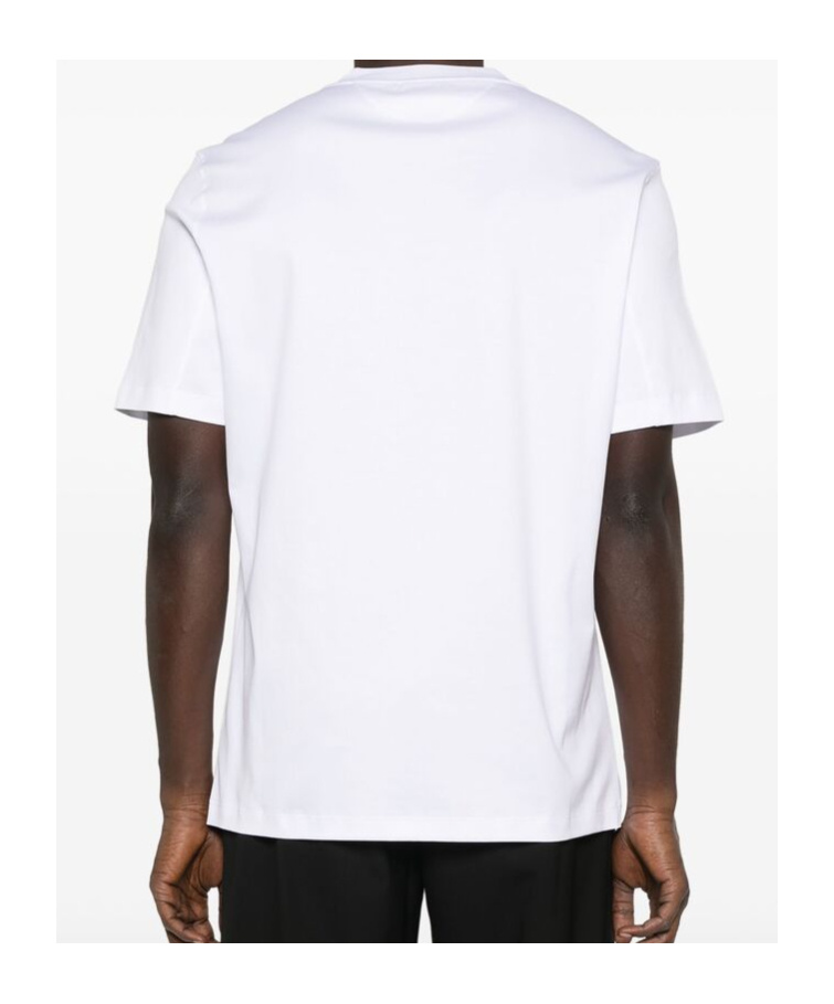 Brunello Cucinelli T-shirt With Faux-layering In White