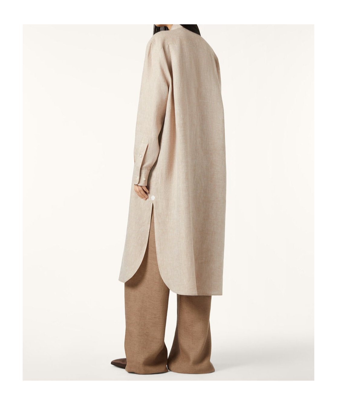 Loro Piana Lora Dress In Pine Bark