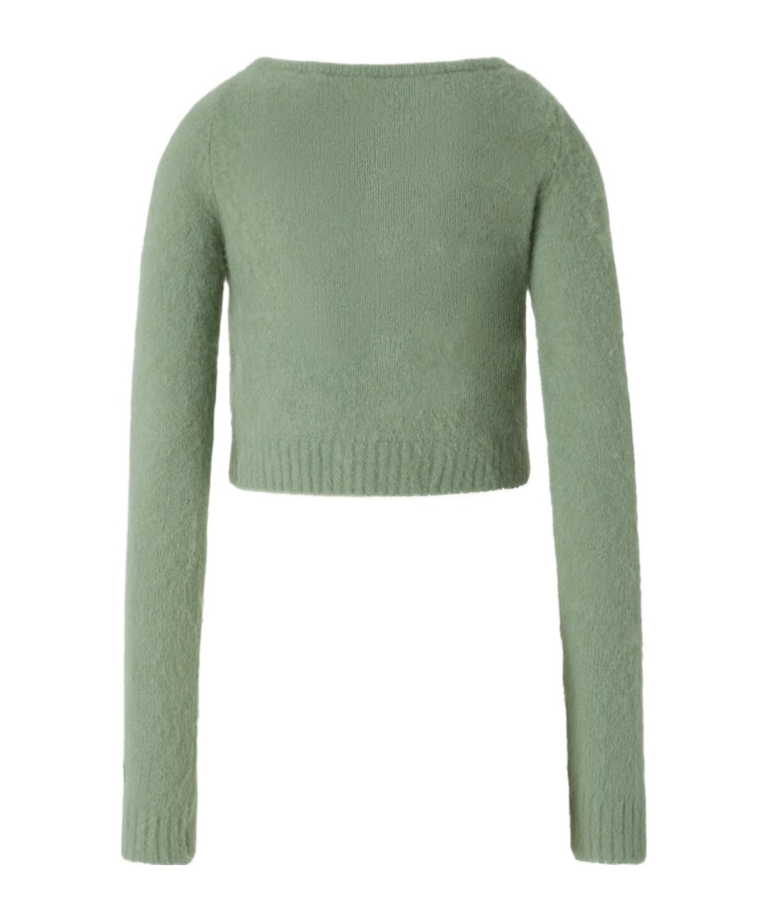 Shop Pinko Colorpoint Cardigan In Green