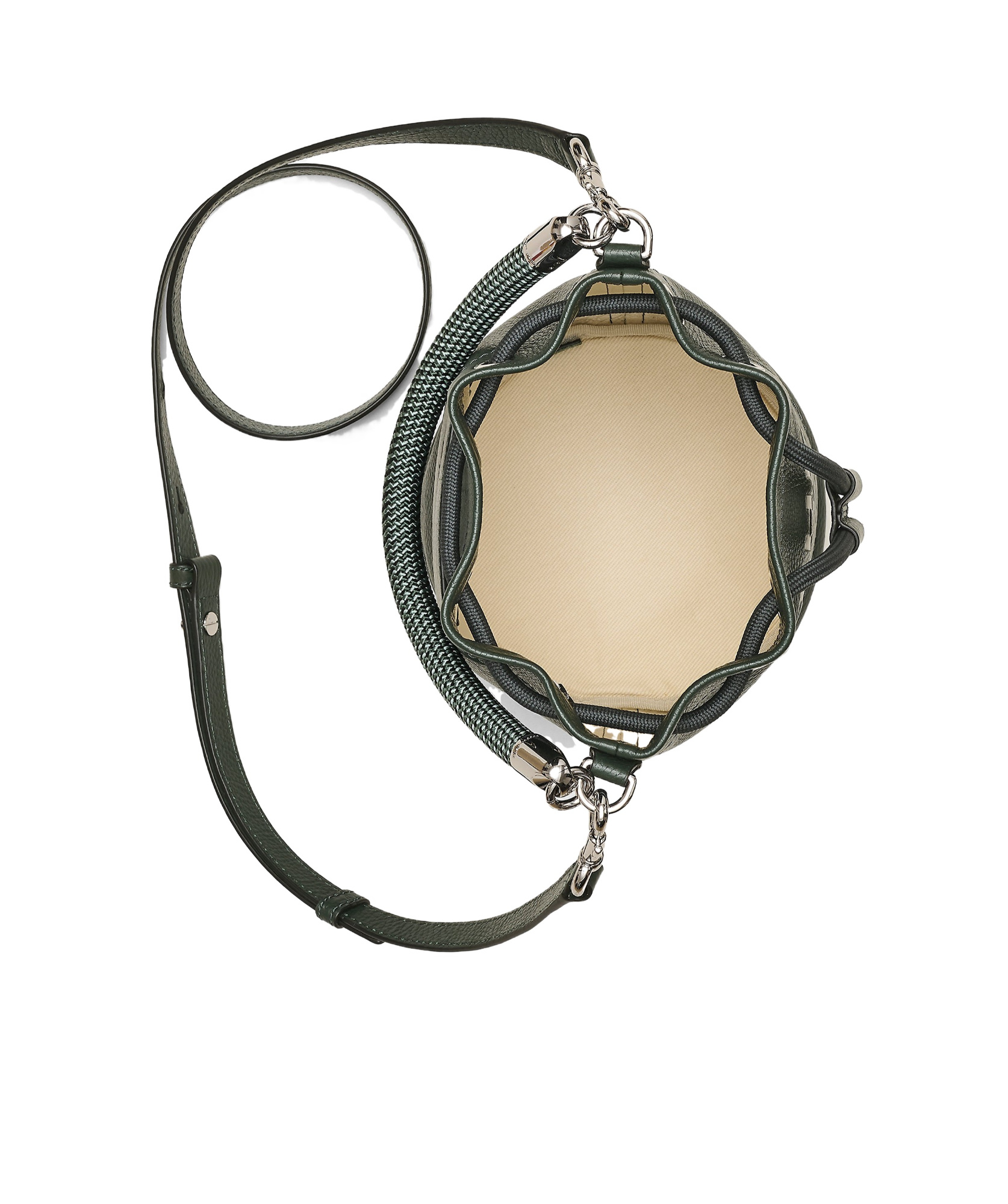 MARC JACOBS MARC JACOBS LOGO EMBOSSED BUCKET BAG