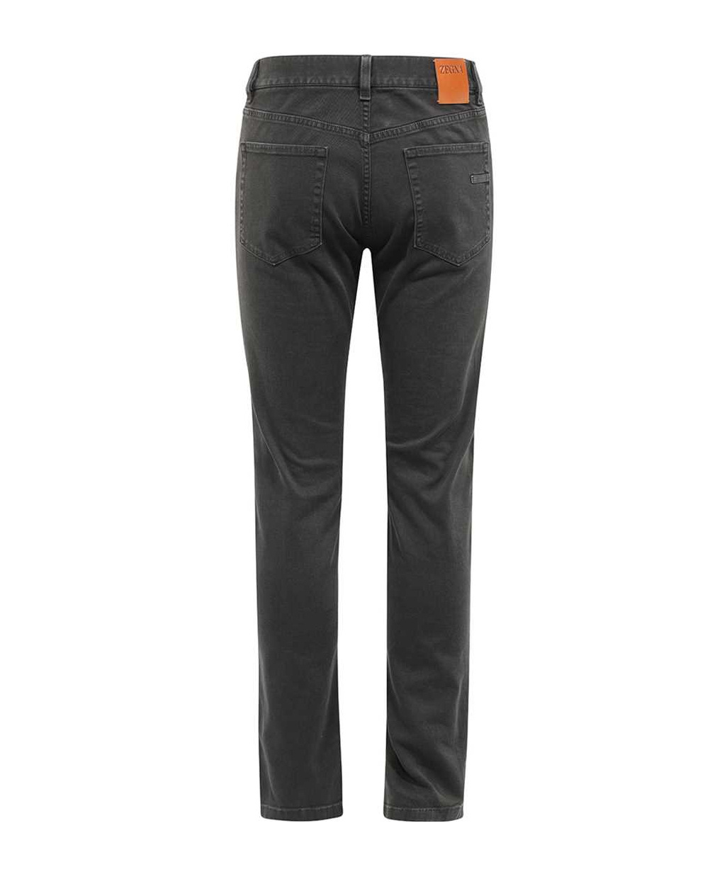 Shop Zegna Belt Loop Jeans In Black