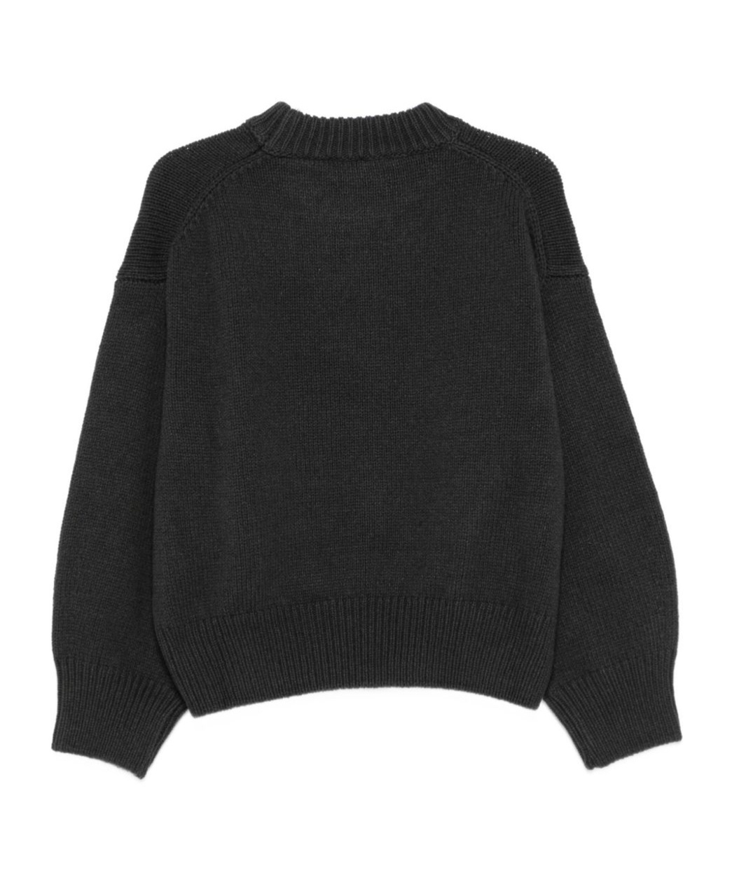 Alysi Crew Neck Long Sleeve Sweater In Multi