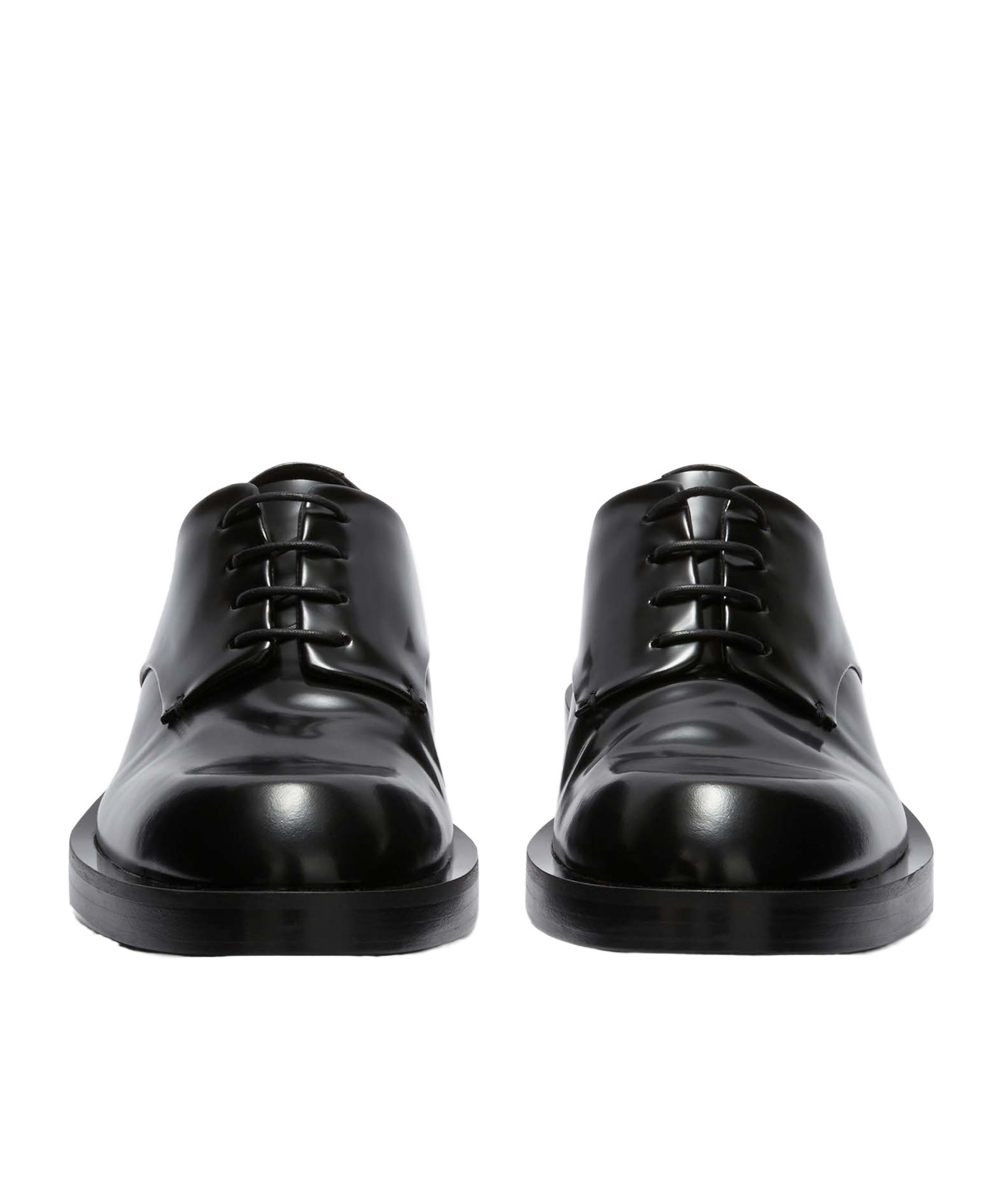 Jil Sander Studded Leather Clogs With Chunky Sole In Black