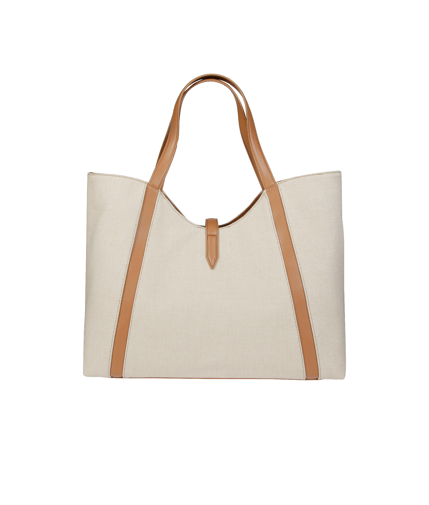 Furla Xl Goccia Tote Bag In White