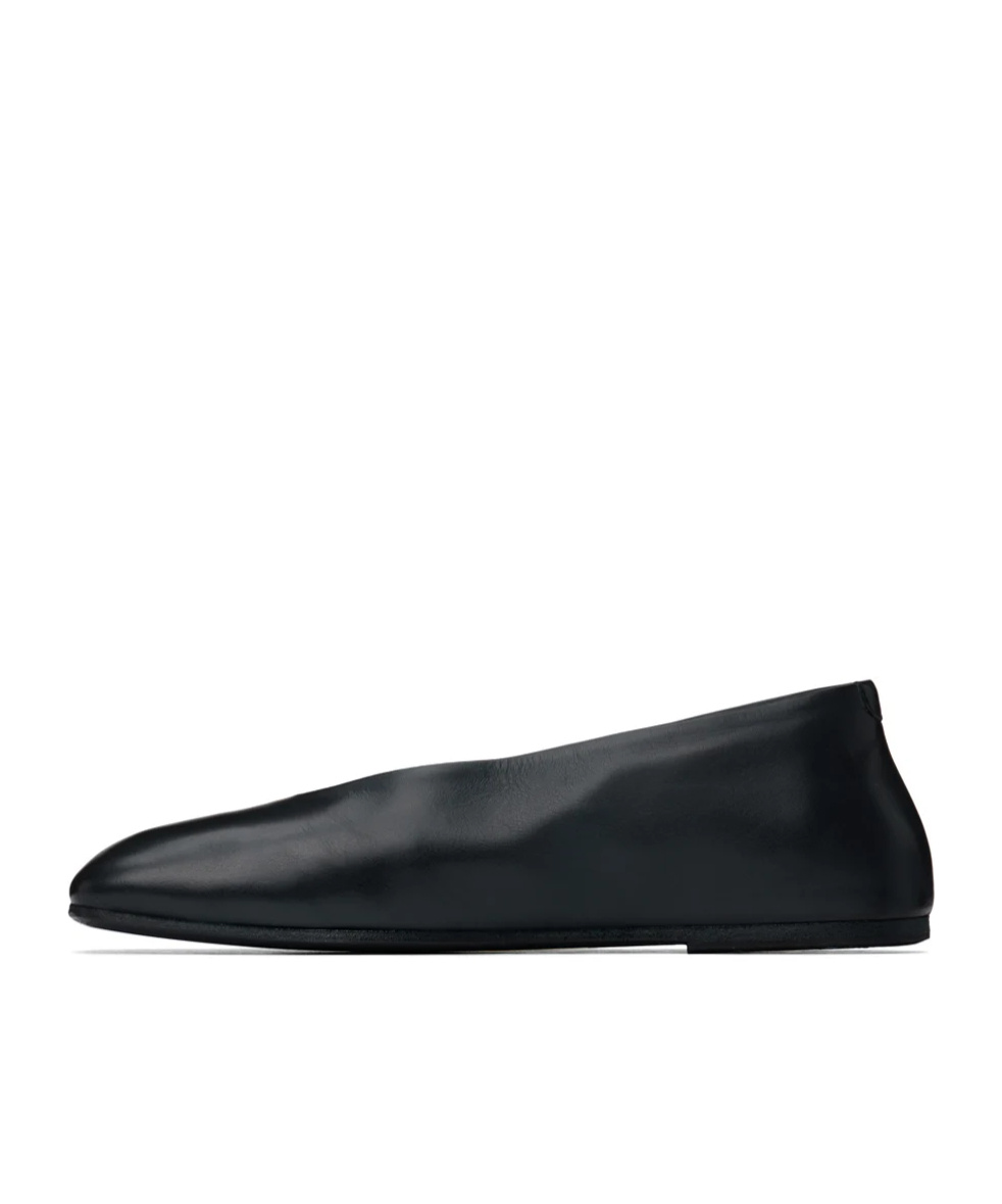 Marsèll Square-toed Ballet Shoes In Black