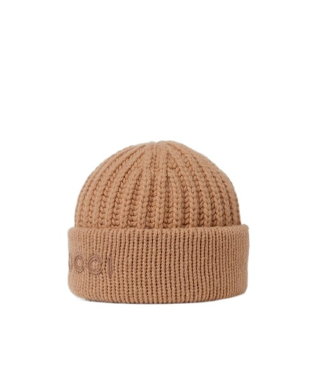 Gucci Wool Cashmere Hat With Embroidery In Black