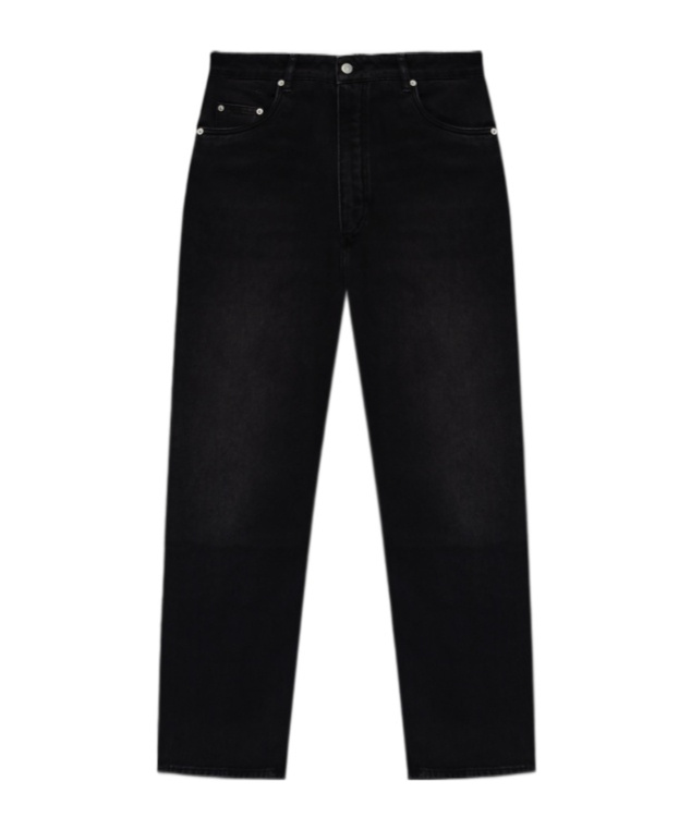 Studio Nicholson Five Pocket Jeans In Black