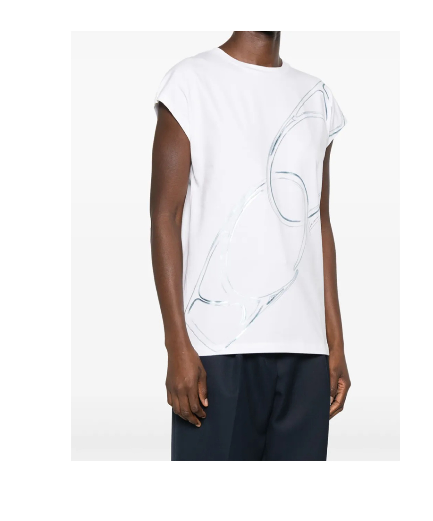 Herno Carabiner-print T-shirt In White