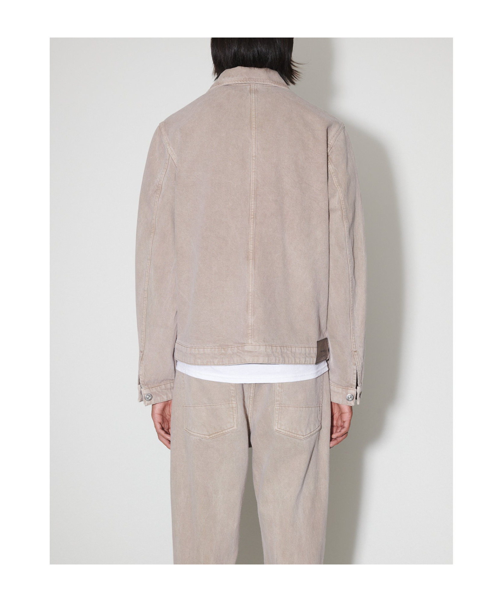 Our Legacy Taupe Rebirth Denim Jacket In Nude