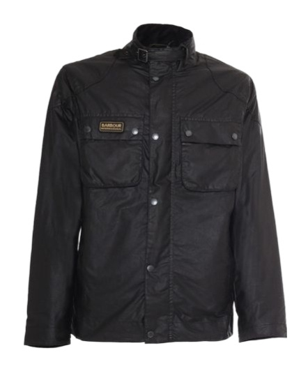 BARBOUR BARBOUR LOGO-PATCH LONG-SLEEVED JACKET