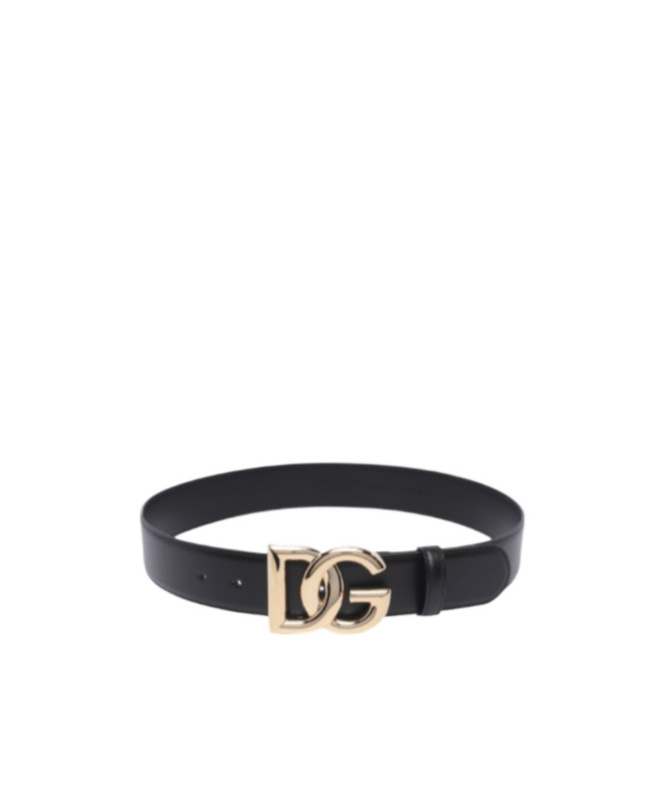 Dolce & Gabbana Buckle Belt In Green