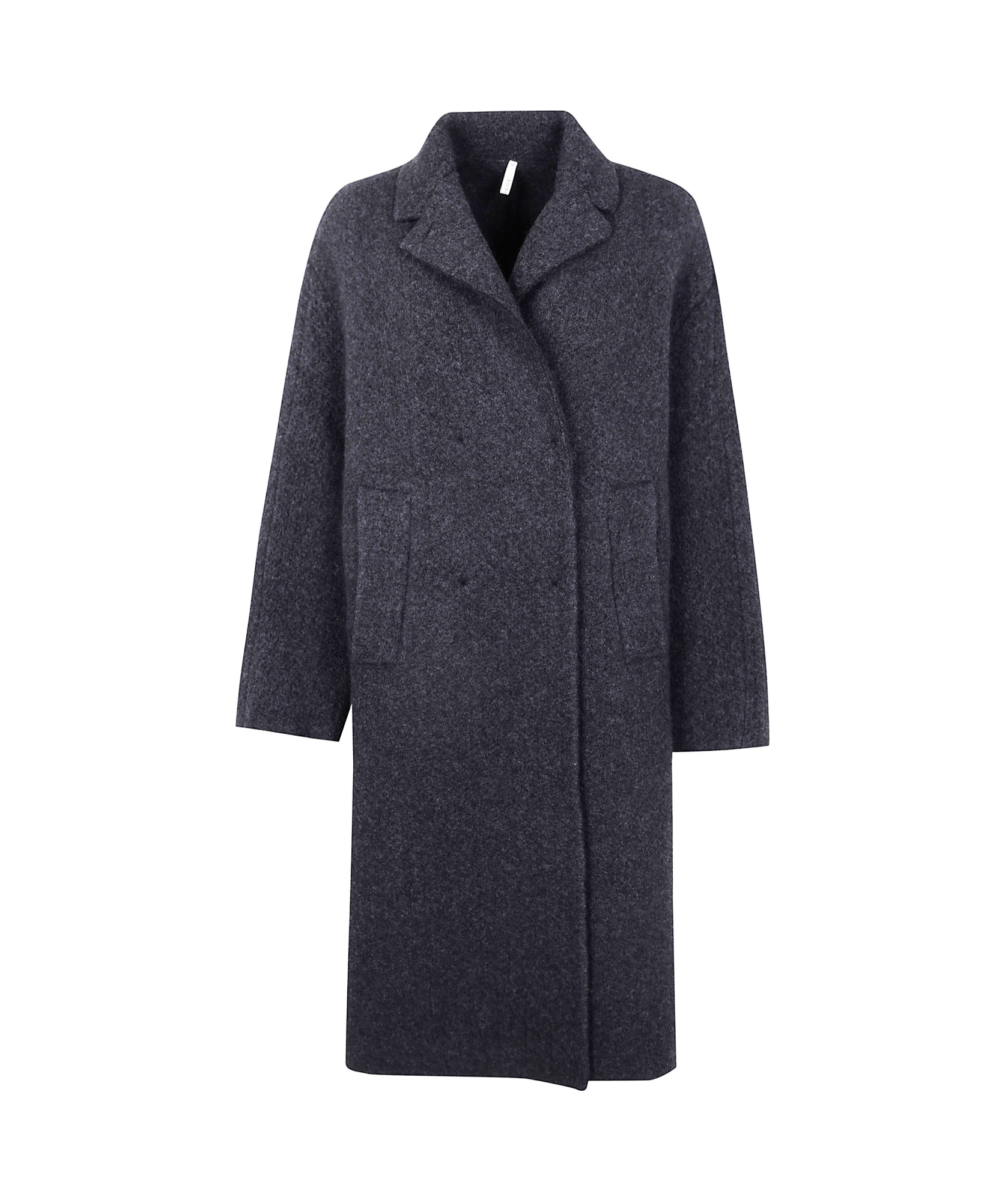 Boboutic Double Breasted Coat In Blue