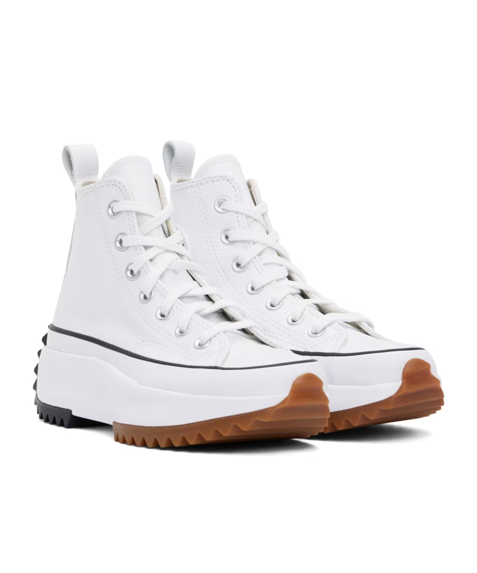 Converse Run Star Hike High-top Sneakers In White