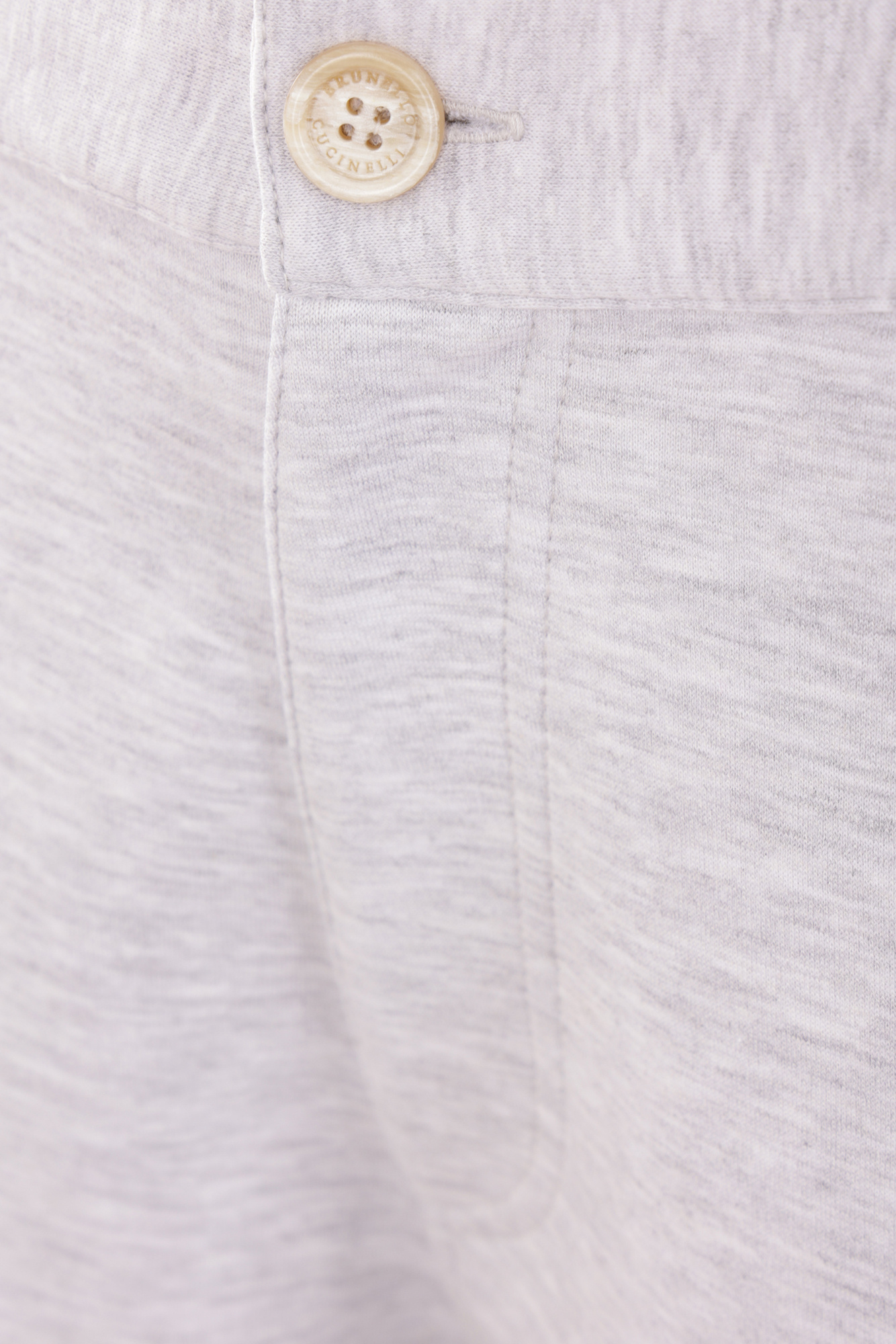 Brunello Cucinelli Mélange-effect Cargo Shorts In White