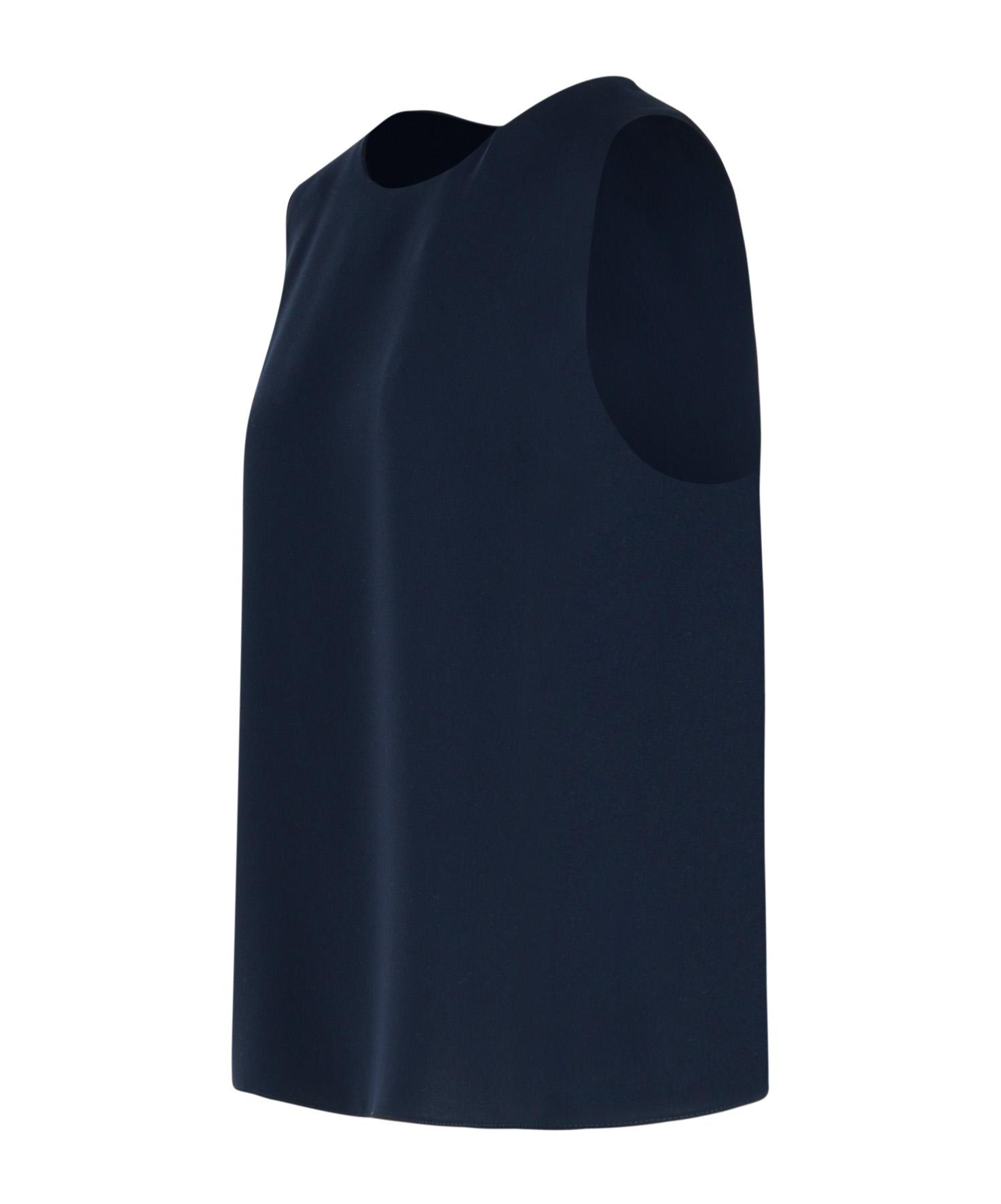 P.A.R.O.S.H P.A.R.O.S.H. STRAIGHT HEM SLEEVELESS BLOUSE 