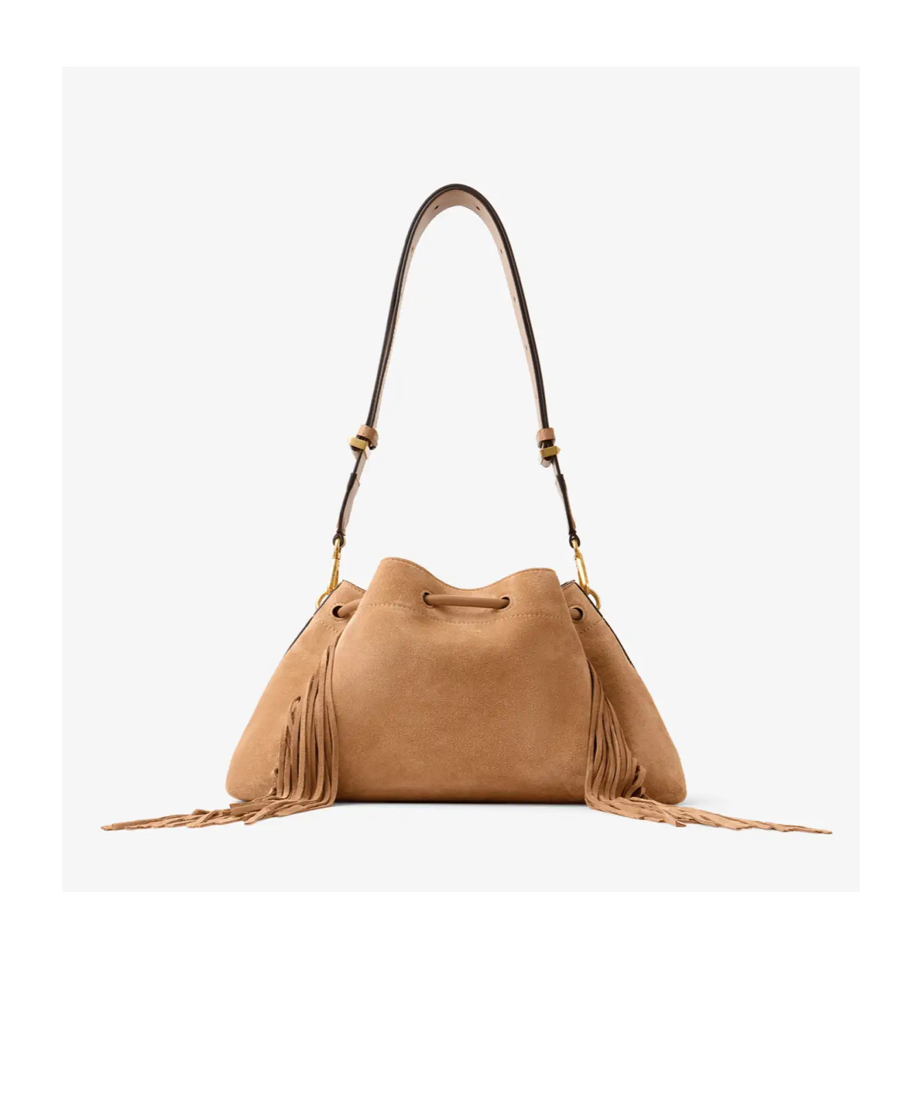 Jimmy Choo Medium Cinch Suede Bucket Bag