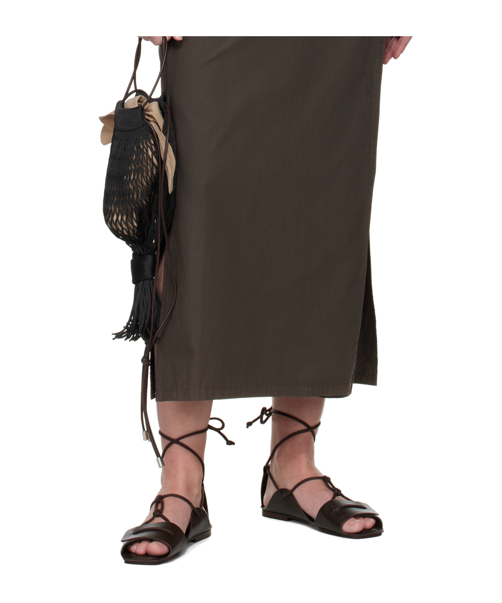 Lemaire Brown Opanka Flat Sandals