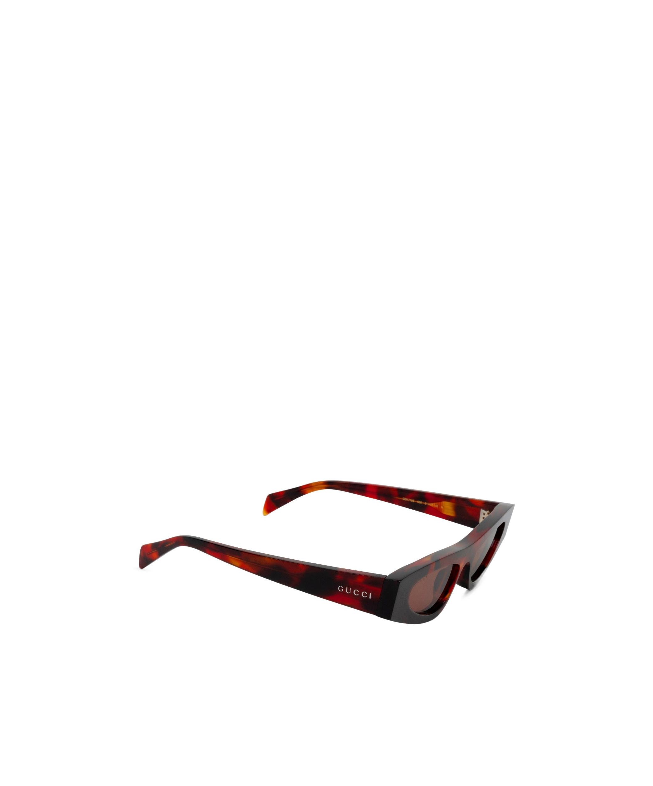 Gucci Eyewear Cat Eye Frame Sunglasses In Brown