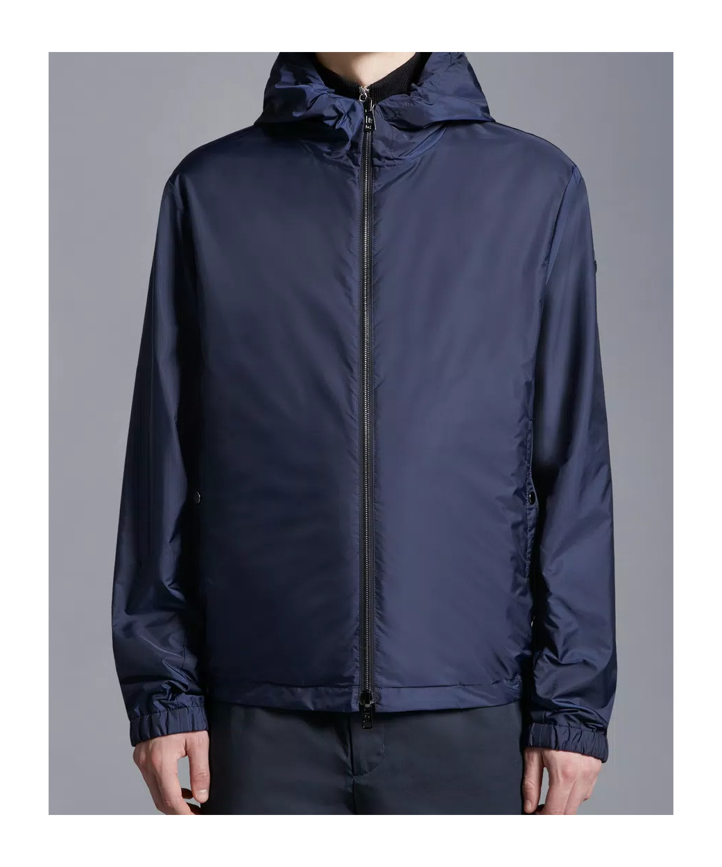 Moncler Lepontine Hooded Jacket In Black