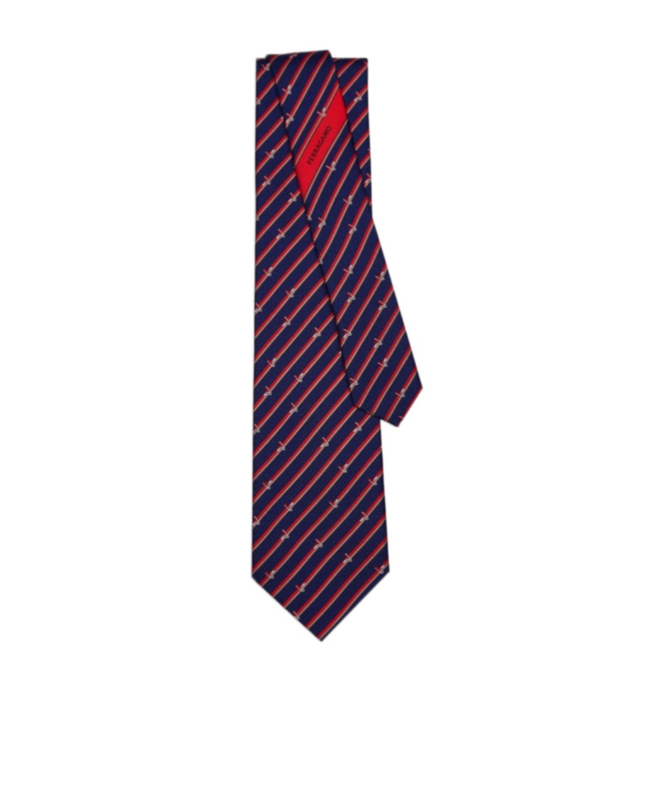 FERRAGAMO STRIPED TIE