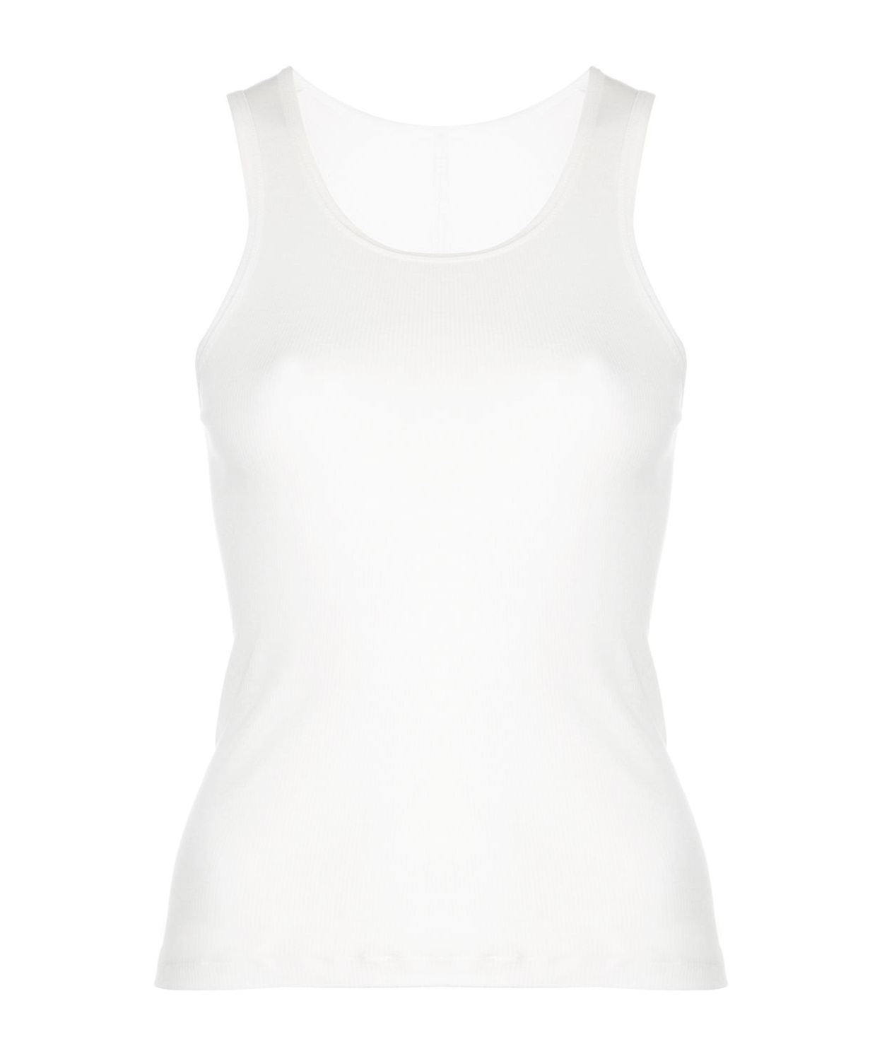 Wardrobe.nyc Release 04 Ribbed Tank Top In White