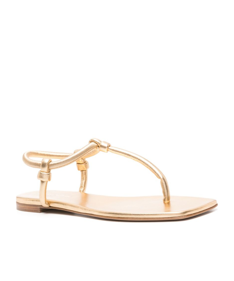 Gianvito Rossi Juno Thong Sandals In Nude
