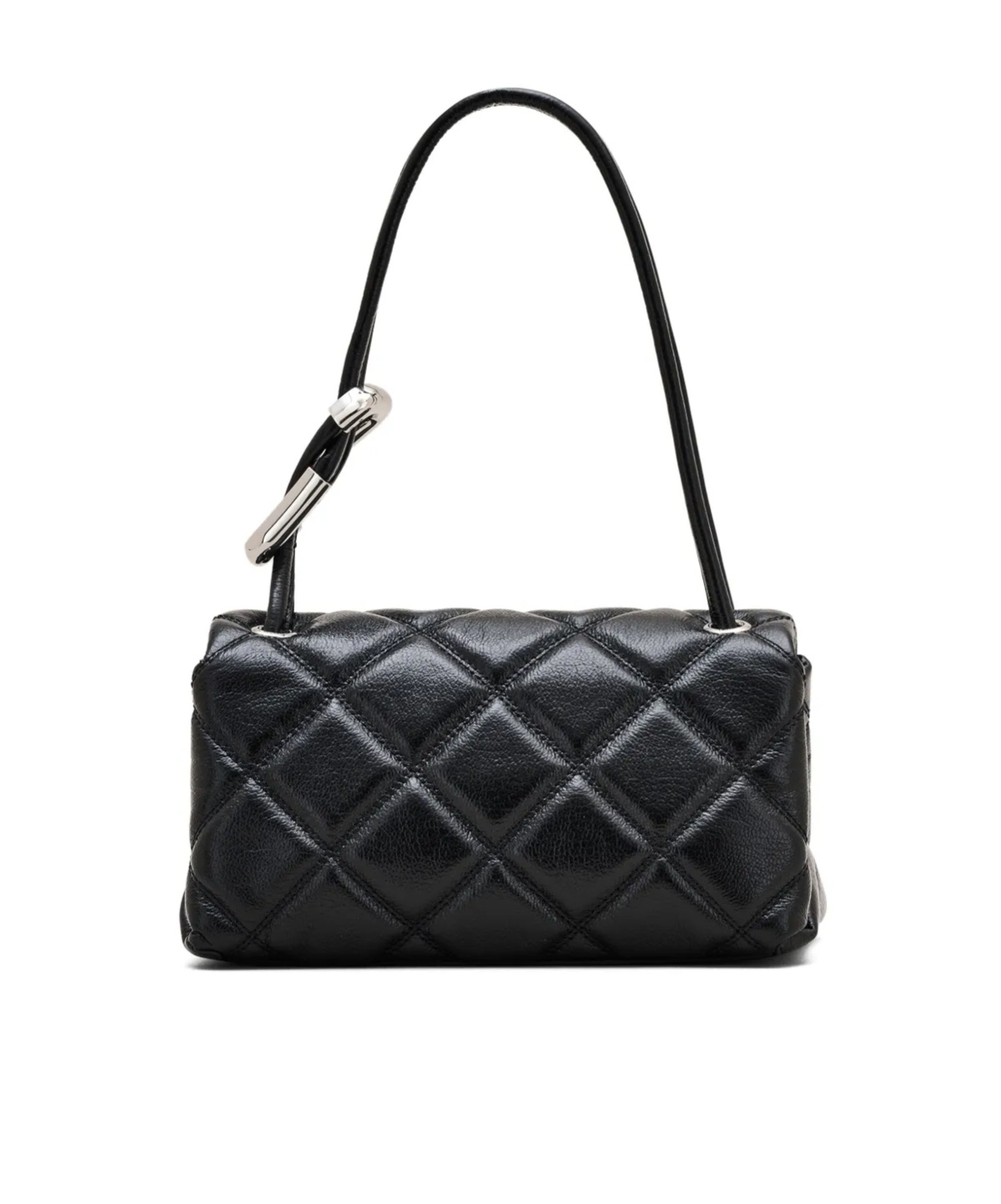 Marc Jacobs The Dual Chain Mini Leather Shoulder Bag In Black