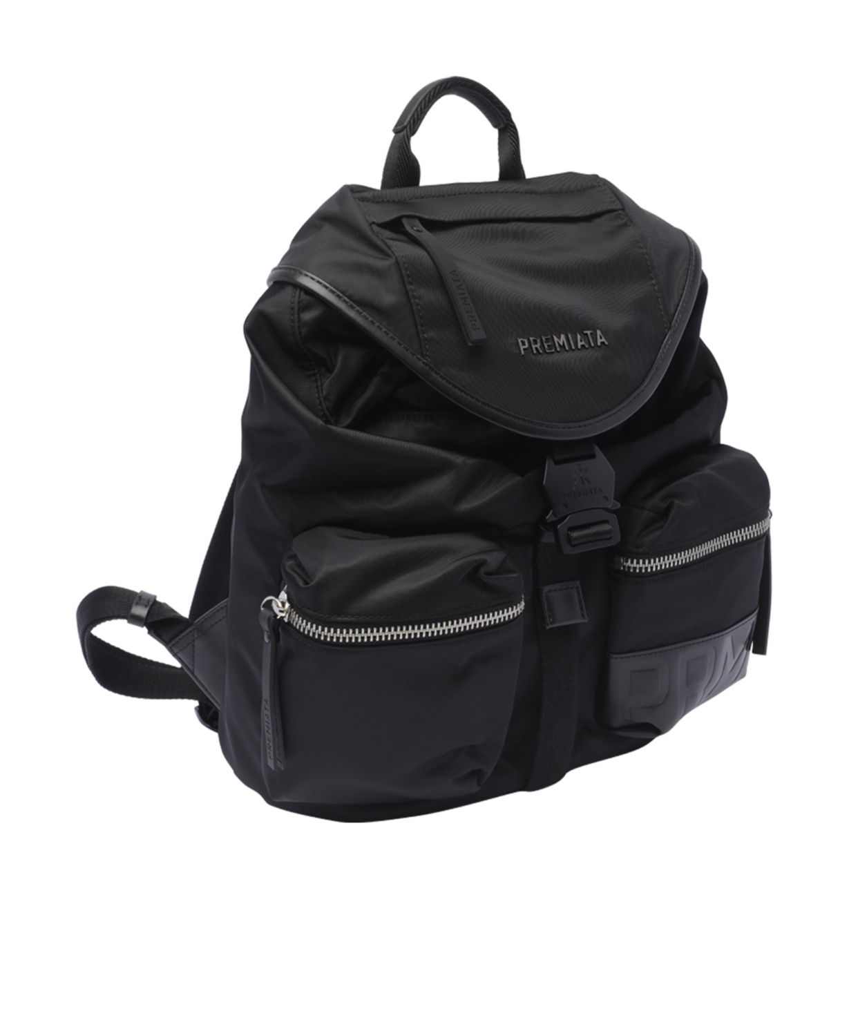 Premiata Flap Backpack In Black