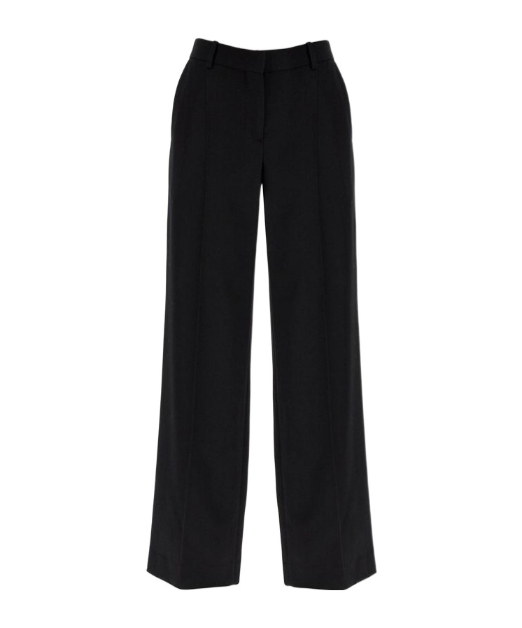 The Row Belt Loop Casual Pants In Black