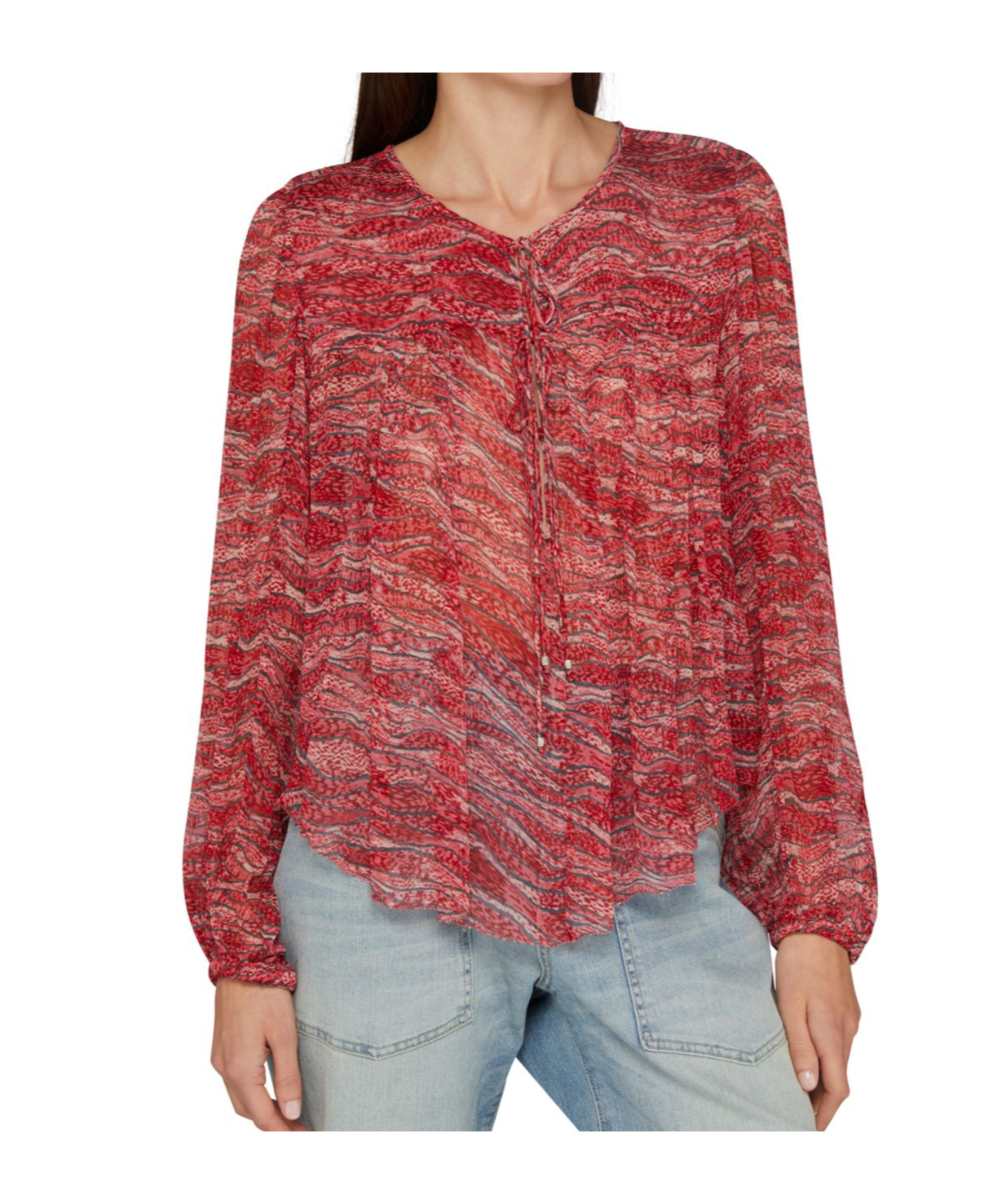 ISABEL MARANT ÉTOILE ADVIKA LONG-SLEEVED TOP