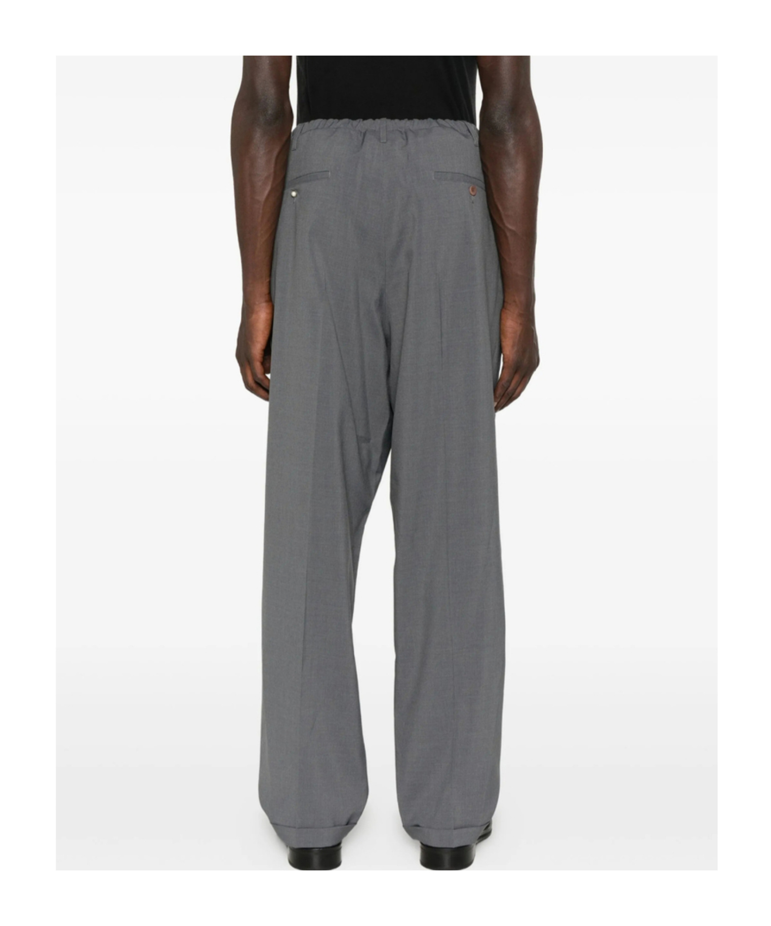 Magliano Pleated Casual Pants In Gray