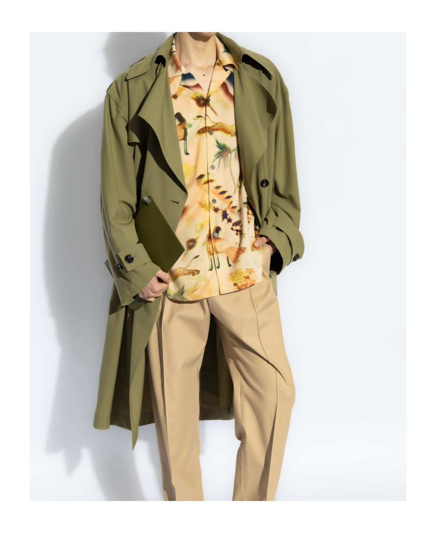 PAUL SMITH JUNGLE-PRINT SHIRT