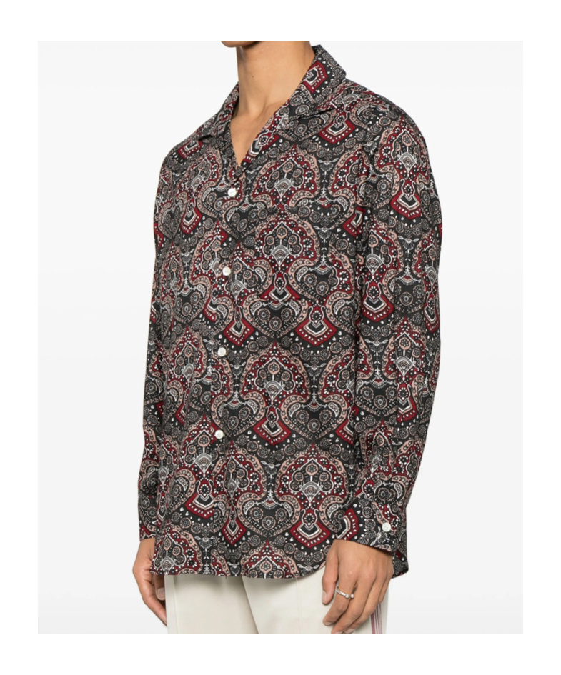 Shop Needles Printed Shirt In Black