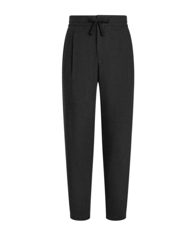 Dolce & Gabbana Drawstring Track Pants In Black