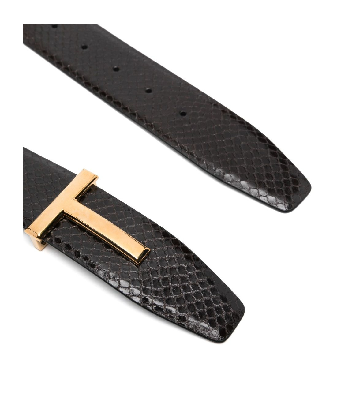Tom Ford Buckle Belt In Black