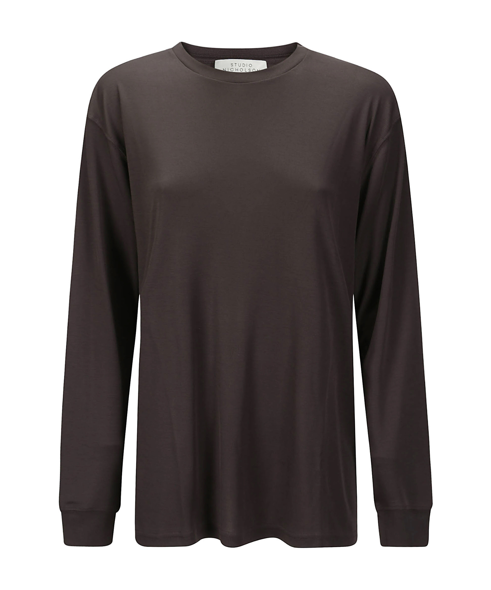 Studio Nicholson Jersey - Long Sleeve Top In Black