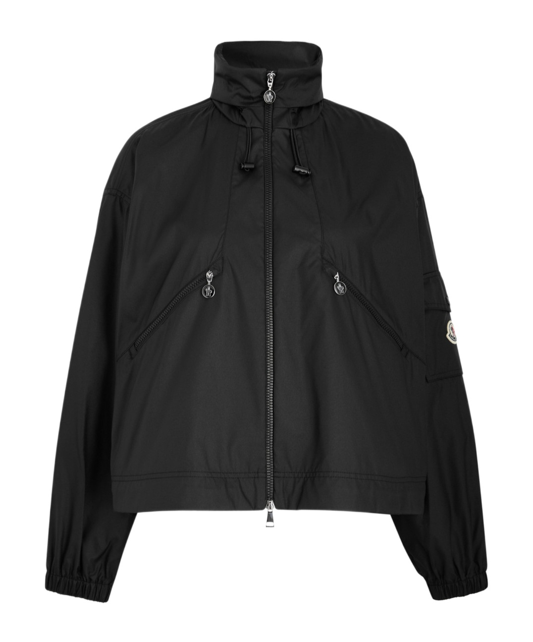Moncler Hemar Nylon Parka In Black