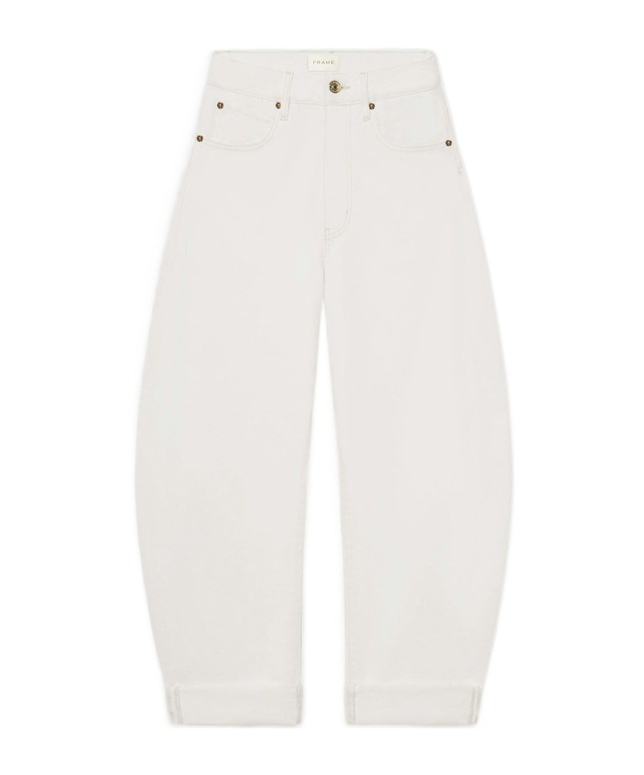 Frame Low Slung Barrel In White